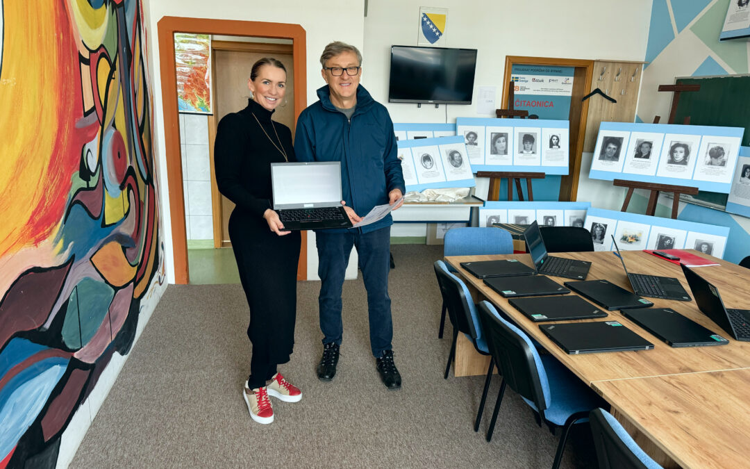 Empowering Education: A Donation for JU Gimnazija Živinice